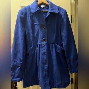 Maurice’s XL Beautiful Blue Peacoat